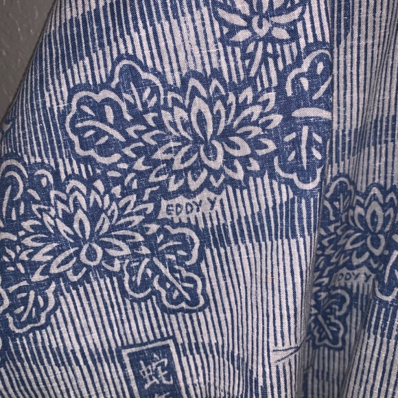 Rare 80’s VTG Japanese print Eddy Y Hawaiian - Picture 6 of 6